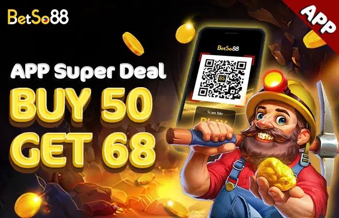Betso88 App Super Deal daily deposit PHP50 get PHP68 bonus max withdraw PHP300 Android app only