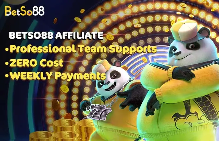 Betso88 affiliate program up to 45% profit sharing with weekly net-win commission table