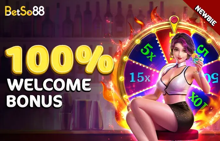 Betso88 100% first deposit welcome bonus tiers with x12 turnover including JILI slots